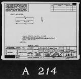 Manufacturer's drawing for Lockheed Corporation P-38 Lightning. Drawing number 194151