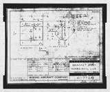 Manufacturer's drawing for Boeing Aircraft Corporation B-17 Flying Fortress. Drawing number 41-7768