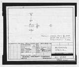 Manufacturer's drawing for Boeing Aircraft Corporation B-17 Flying Fortress. Drawing number 41-1580