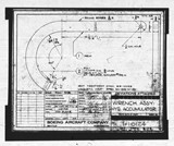 Manufacturer's drawing for Boeing Aircraft Corporation B-17 Flying Fortress. Drawing number 1-16124