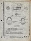 Manufacturer's drawing for Generic Parts - Aviation Standards. Drawing number an4141