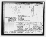Manufacturer's drawing for Beechcraft AT-10 Wichita - Private. Drawing number 101054