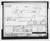 Manufacturer's drawing for Boeing Aircraft Corporation B-17 Flying Fortress. Drawing number 21-6612