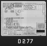 Manufacturer's drawing for North American Aviation P-51 Mustang. Drawing number 99-33419