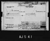 Manufacturer's drawing for North American Aviation B-25 Mitchell Bomber. Drawing number 62b-310679