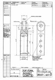 Manufacturer's drawing for Vickers Spitfire. Drawing number 35137