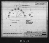 Manufacturer's drawing for North American Aviation B-25 Mitchell Bomber. Drawing number 98-58369