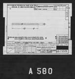 Manufacturer's drawing for North American Aviation B-25 Mitchell Bomber. Drawing number 62-73515