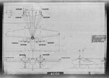 Manufacturer's drawing for North American Aviation B-25 Mitchell Bomber. Drawing number 98-62848