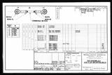 Manufacturer's drawing for Republic Aircraft P-47 Thunderbolt. Drawing number 01C22726