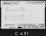 Manufacturer's drawing for Lockheed Corporation P-38 Lightning. Drawing number 198236