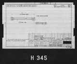 Manufacturer's drawing for North American Aviation B-25 Mitchell Bomber. Drawing number 98-58844