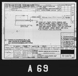 Manufacturer's drawing for North American Aviation P-51 Mustang. Drawing number 73-31879