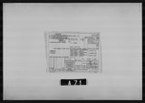 Manufacturer's drawing for Beechcraft T-34 Mentor. Drawing number 105739