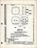 Manufacturer's drawing for Generic Parts - Aviation Standards. Drawing number an5536