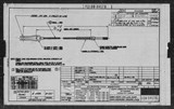 Manufacturer's drawing for North American Aviation B-25 Mitchell Bomber. Drawing number 108-34576