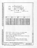 Manufacturer's drawing for Generic Parts - Aviation General Manuals. Drawing number AN394