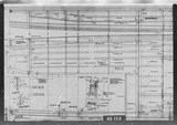 Manufacturer's drawing for North American Aviation B-25 Mitchell Bomber. Drawing number 108-31107