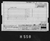 Manufacturer's drawing for North American Aviation B-25 Mitchell Bomber. Drawing number 98-71067