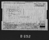 Manufacturer's drawing for North American Aviation B-25 Mitchell Bomber. Drawing number 108-547034