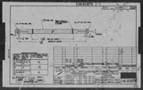 Manufacturer's drawing for North American Aviation B-25 Mitchell Bomber. Drawing number 108-320278