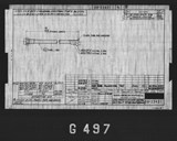 Manufacturer's drawing for North American Aviation B-25 Mitchell Bomber. Drawing number 98-33431