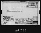 Manufacturer's drawing for North American Aviation B-25 Mitchell Bomber. Drawing number 108-588200