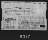 Manufacturer's drawing for North American Aviation B-25 Mitchell Bomber. Drawing number 108-320279