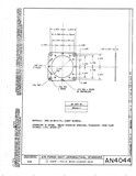 Manufacturer's drawing for Generic Parts - Aviation General Manuals. Drawing number AN4044