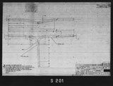Manufacturer's drawing for North American Aviation B-25 Mitchell Bomber. Drawing number 98-53856