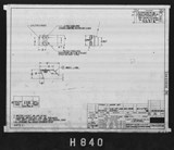Manufacturer's drawing for North American Aviation B-25 Mitchell Bomber. Drawing number 108-533262