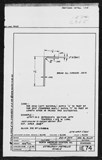 Manufacturer's drawing for North American Aviation P-51 Mustang. Drawing number 1E74