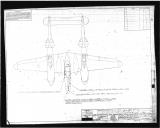 Manufacturer's drawing for Lockheed Corporation P-38 Lightning. Drawing number 204004