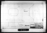 Manufacturer's drawing for Douglas Aircraft Company Douglas DC-6 . Drawing number 3400976