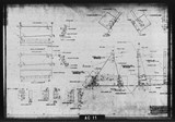 Manufacturer's drawing for North American Aviation B-25 Mitchell Bomber. Drawing number 98-53453