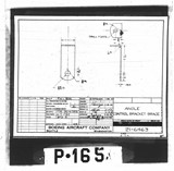 Manufacturer's drawing for Boeing Aircraft Corporation B-17 Flying Fortress. Drawing number 21-6463