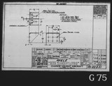 Manufacturer's drawing for Chance Vought F4U Corsair. Drawing number 33051