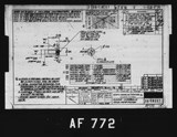 Manufacturer's drawing for North American Aviation B-25 Mitchell Bomber. Drawing number 98-58297