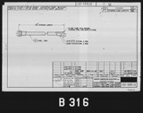 Manufacturer's drawing for North American Aviation P-51 Mustang. Drawing number 102-58858