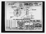 Manufacturer's drawing for Beechcraft AT-10 Wichita - Private. Drawing number 107201