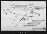 Manufacturer's drawing for North American Aviation B-25 Mitchell Bomber. Drawing number 108-581001