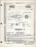 Manufacturer's drawing for Generic Parts - Aviation Standards. Drawing number an5832
