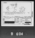 Manufacturer's drawing for Boeing Aircraft Corporation B-17 Flying Fortress. Drawing number 1-21958