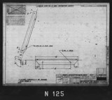 Manufacturer's drawing for North American Aviation B-25 Mitchell Bomber. Drawing number 98-73571