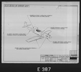 Manufacturer's drawing for North American Aviation P-51 Mustang. Drawing number 106-58001
