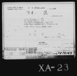 Manufacturer's drawing for Vultee Aircraft Corporation BT-13 Valiant. Drawing number 74-76145