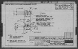 Manufacturer's drawing for North American Aviation B-25 Mitchell Bomber. Drawing number 98-61143