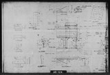 Manufacturer's drawing for North American Aviation B-25 Mitchell Bomber. Drawing number 98-42261