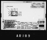 Manufacturer's drawing for North American Aviation B-25 Mitchell Bomber. Drawing number 108-54133_AR - Standards