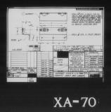 Manufacturer's drawing for Douglas Aircraft Company A-24 Banshee / SBD Dauntless. Drawing number 186048